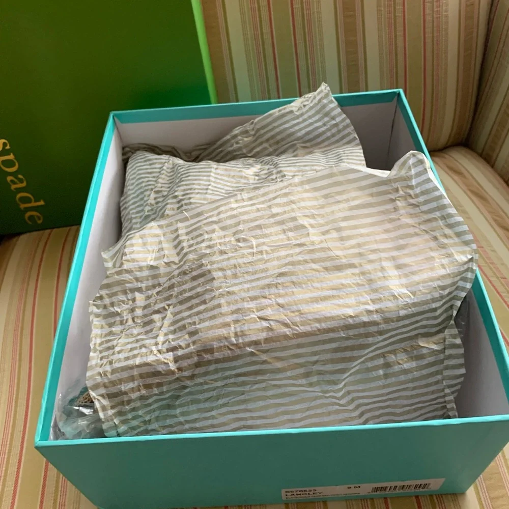 Kate Spade Sequin Ankle Boots with Bow - Picture 5 of 8